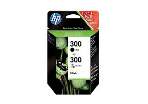 TechLogics - HP 300 ink combo pack black/tri-color