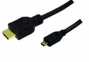 TechLogics - HDMI-HDMI micro met ethernet       2.0m LogiLink