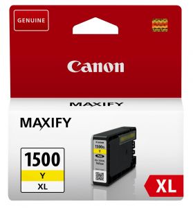 TechLogics - Canon (E) PGI-1500XL Y  Yellow        (Origineel)