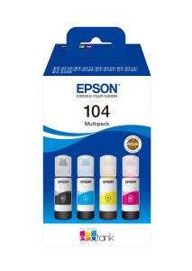 TechLogics - Epson 104 EcoTank Inktfles Multipack 260,0ml (Origineel)