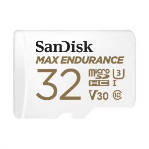 TechLogics - SDHC Card Micro 32GB Sandisk UHS-I U3 MAX ENDURANCE