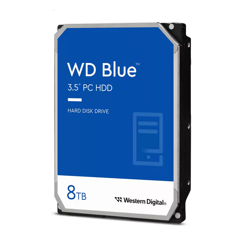 TechLogics - 8,0TB WD Blue 128MB/5640rpm TechLogics - 8,0TB WD Blue 128MB/5640rpm