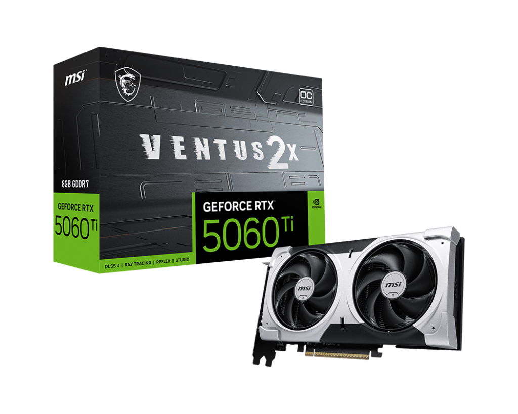 TechLogics - 5060Ti MSI RTX VENTUS 2X OC Plus 8GB/3xDP/HDMI TechLogics - 5060Ti MSI RTX VENTUS 2X OC Plus 8GB/3xDP/HDMI