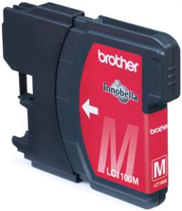 TechLogics - Brother LC-1100M Magenta for MFC-6490CW/ DCP-6690CW