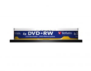 TechLogics - DVD+RW/4.7GB 4xspd Spdl 10pk