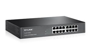 TechLogics - TP-Link 16Port 100Mbit 1U 13 inch