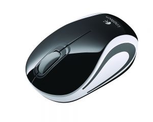 TechLogics - M187 Wireless Mini Mouse Black