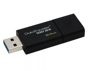 TechLogics - MEM USB3.0 64GB DataTraveler 100 G3