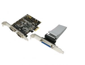 TechLogics - PCIExpress card Parallel (1xe) / Serieel (2xe) LogiLink