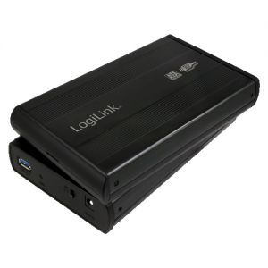 TechLogics - 3.5 LogiLink Enclosure USB3.0 / SATA / Zwart