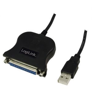 TechLogics - USB -> Parallel 1,5 meter LogiLink