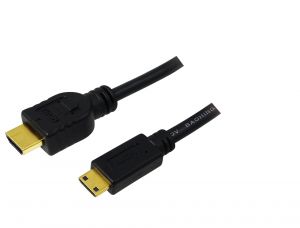 TechLogics - HDMI-HDMI  mini met ethernet       5.0m LogiLink