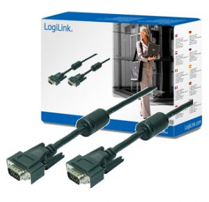 TechLogics - Monitorkabel A->B S/S 15.0m LogiLink