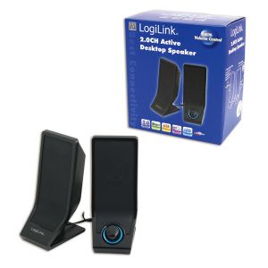 TechLogics - LogiLink 2.0 Active Speaker  Zwart