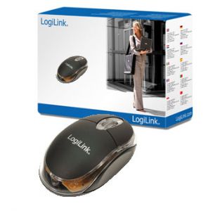 TechLogics - Logilink mini   Optical USB     Zwart Retail