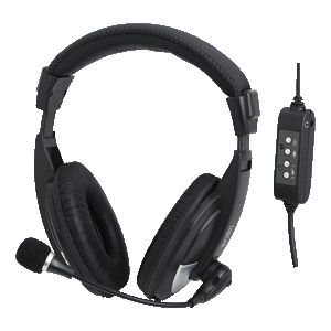 TechLogics - LogiLink Stereo Headset met High Comfort en Microphone