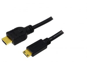 TechLogics - HDMI-HDMI  mini met ethernet       2.0m LogiLink
