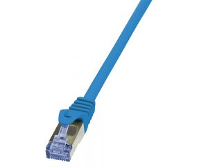 TechLogics - RJ45  0.25m Blauw Cat6A  S/FTP LogiLink