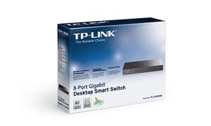 TechLogics - TP-Link  8Port, 8x1Gb - Managed