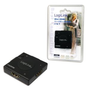 TechLogics - HDMI 3in /1uit switch    LogiLink HD0006
