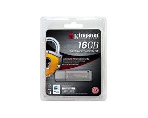 TechLogics - USB 3.0 FD  16GB Kingston DataTraveler Locker