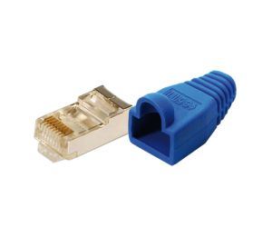 TechLogics - Patchstekker RJ45 Cat5e Shielded 10st LogiLink Blauw