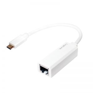 TechLogics - LogiLink netwerk adapter 10/100/1000 Mbps USB-C