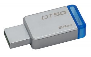 TechLogics - USB 3.1 FD 64GB Kingston DataTraveler 50