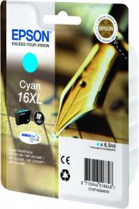 TechLogics - Epson T1632XL Cyaan 6,5ml (Origineel)