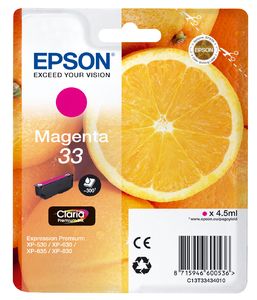 TechLogics - Epson T3343 Magenta 4,5ml (Origineel)