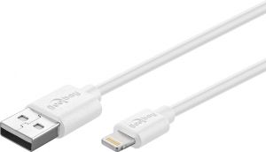 TechLogics - Oplaadkabel USB Lightning 3.0M Wit Goobay