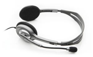 TechLogics - Logitech Stereo Headset H111 grijs