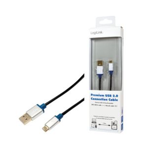 TechLogics - USB 2.0 A --> micro B 1.50m LogiLink Premium