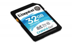 TechLogics - SDXC Card 32GB Kingston U3 V30 Canvas GO