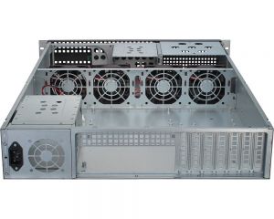 TechLogics - Inter-Tech 2U 2129-N Server Case 0 Watt / Zwart