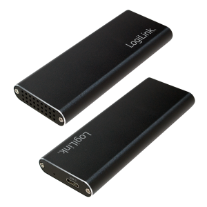 TechLogics - M.2 SATA Logilink SSD-behuizing USB3.1-Gen2/Zwart