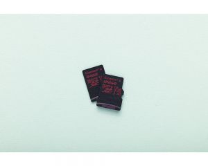 TechLogics - SDHC Card Micro 128GB Kingston UHS-I U3 Canvas React