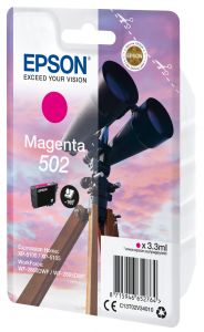 TechLogics - Epson 502 Singelpack Magenta 3,3ml (Origineel)