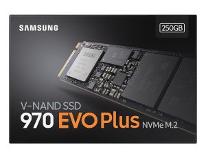 TechLogics - 250GB M.2 PCIe NVMe Samsung 970 EVO Plus MLC/3500/3300