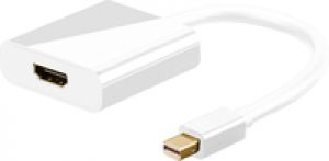 TechLogics - DisplayPort mini 1.2 --> HDMI goud 0.10m Goobay