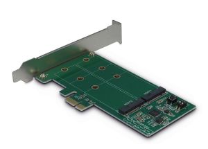TechLogics - Adapter LP 2x NVMe-->PCIe Inter-Tech KCSSD4