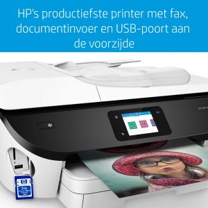 TechLogics - HP Envy 7830 fotoprinter AIO/WLAN/LAN/FAX/Zwart