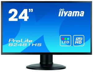 TechLogics - 24 Iiyama ProLite XB2481HS-B1 FHD HDMI DVI VGA