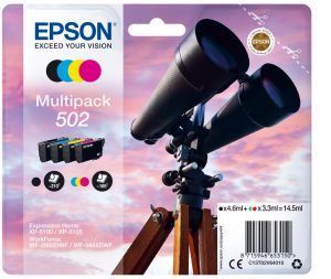 TechLogics - Epson 502 Multipack Z/C/M/G 14,5ml (Origineel)