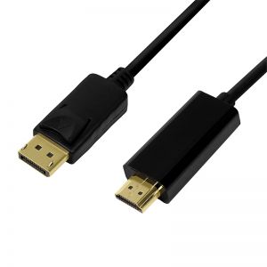 TechLogics - DisplayPort 1.2 --> HDMI v1.4 1.00m LogiLink