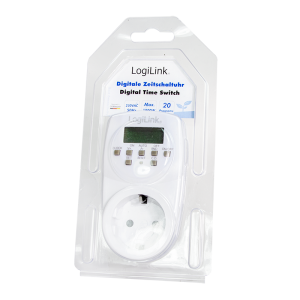 TechLogics - LogiLink Stekkerdoos met digitale timer