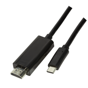 TechLogics - USB-C 3.2 (M) --> HDMI (M) 3.00m LogiLink
