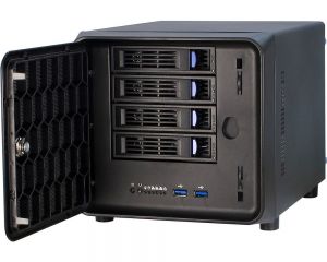 TechLogics - Inter-Tech SC-4100 4*HDD ITX CUBE Server Case 0 Watt