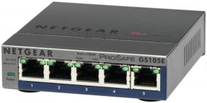 TechLogics - Netgear ProSafe Plus 5 Port Webm. Gigabit Ethernet Switch