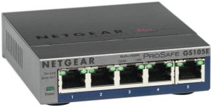 TechLogics - Netgear ProSafe Plus 5 Port Webm. Gigabit Ethernet Switch
